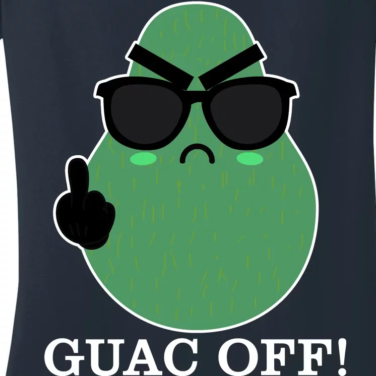 Guac Off Women's V-Neck T-Shirt