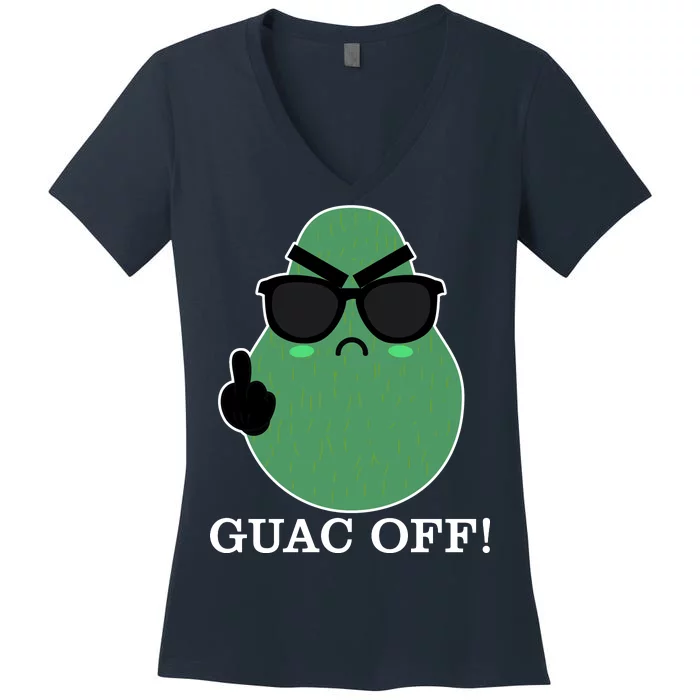 Guac Off Women's V-Neck T-Shirt