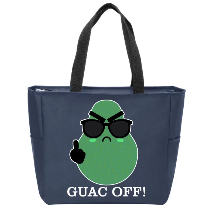 Guac Off Zip Tote Bag