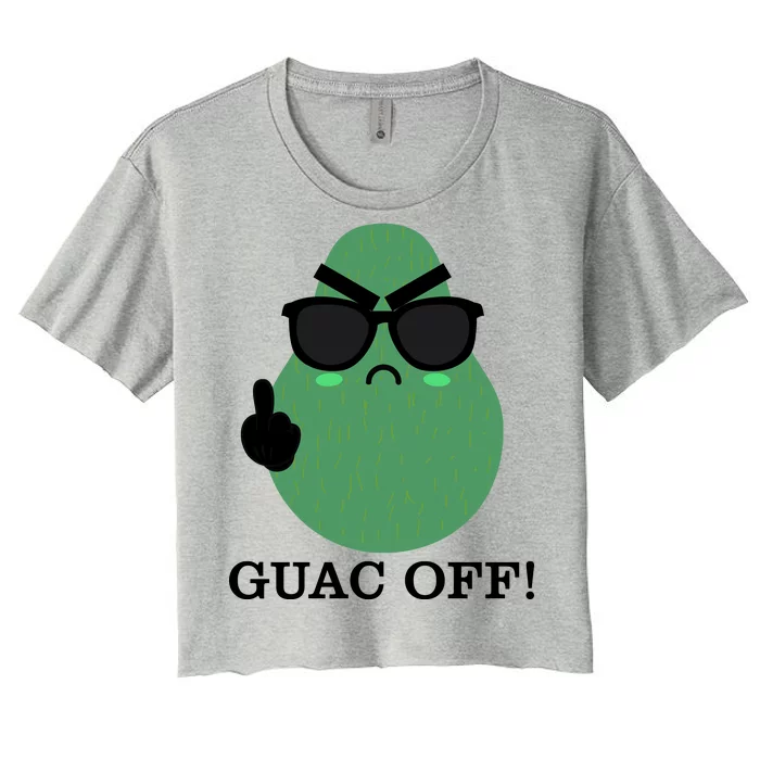 Guac Off Women's Crop Top Tee