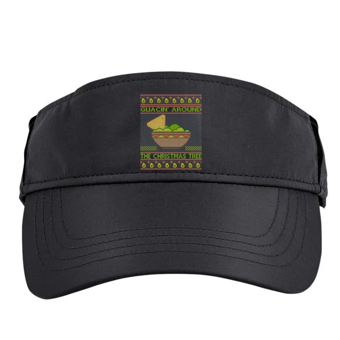 Guacin' Around The Christmas Tree Adult Drive Performance Visor