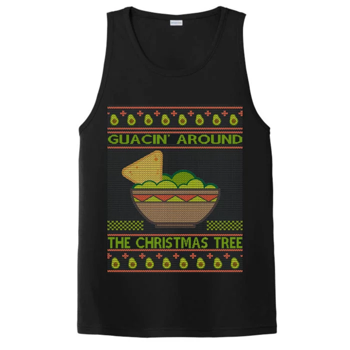 Guacin' Around The Christmas Tree Performance Tank