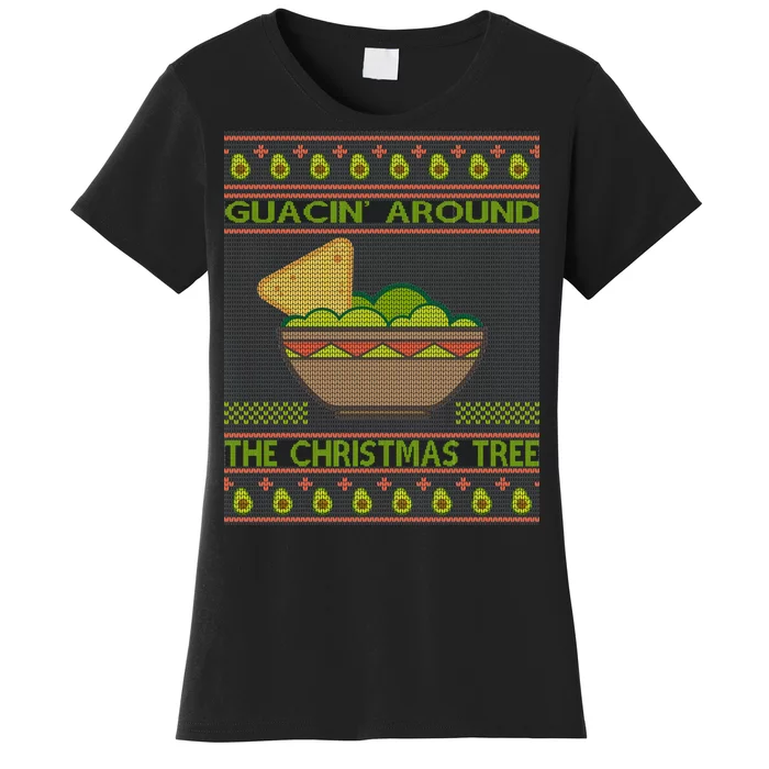 Guacin' Around The Christmas Tree Women's T-Shirt