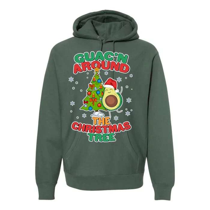 Guac'n Around The Christmas Tree Premium Hoodie