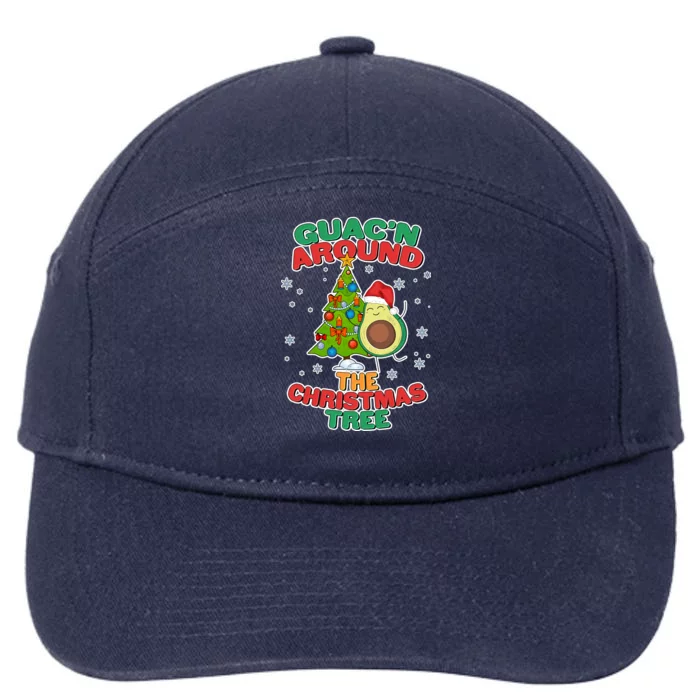 Guac'n Around The Christmas Tree 7-Panel Snapback Hat