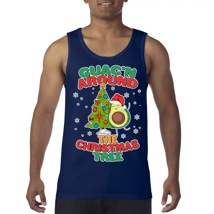 Guac'n Around The Christmas Tree Tank Top