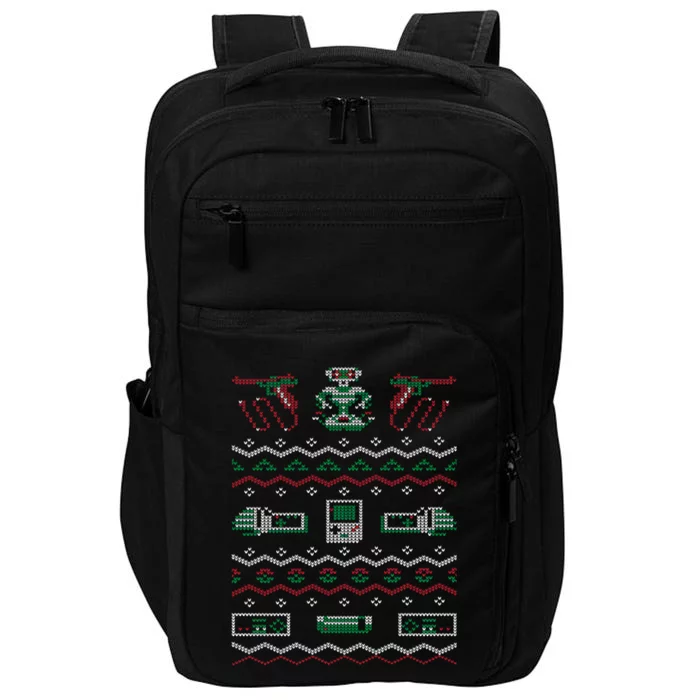 Game Ugly Christmas Impact Tech Backpack