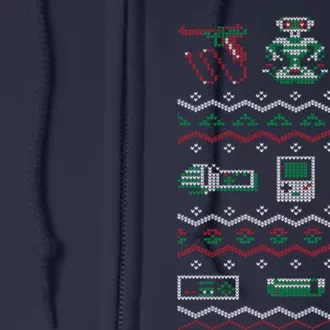 Game Ugly Christmas Full Zip Hoodie