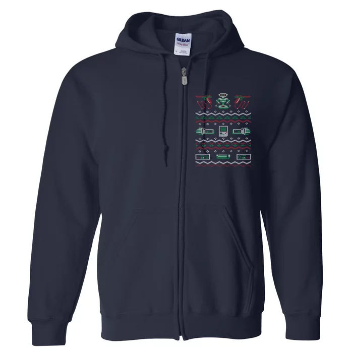 Game Ugly Christmas Full Zip Hoodie