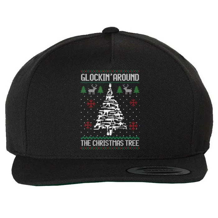 Guns Ugly Christmas Sweaters For Gun Lovers Wool Snapback Cap