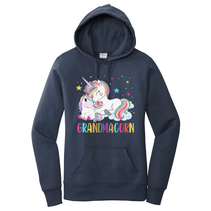 Grandmacorn Unicorn Costume Grandma Mom Mother's Day Women's Pullover Hoodie