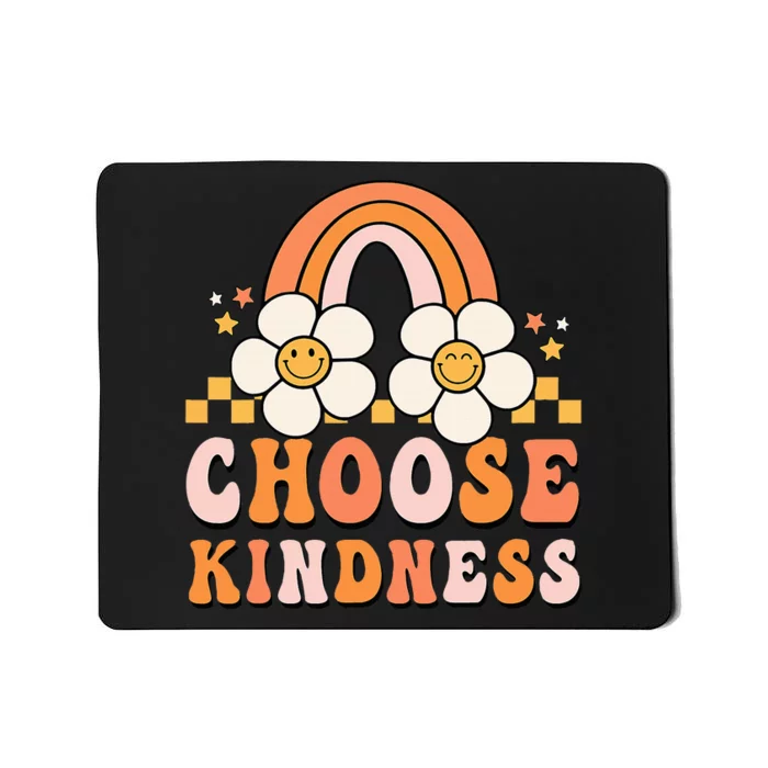 Groovy Unity Day Choose Kindness Anti Bullying Mousepad