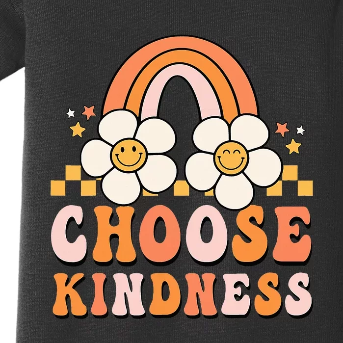 Groovy Unity Day Choose Kindness Anti Bullying Baby Bodysuit