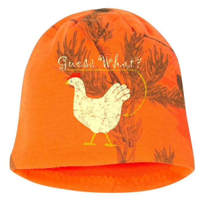 Guess What? Chicken Butt Kati - Camo Knit Beanie