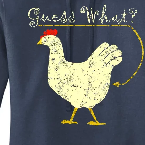 Guess What? Chicken Butt Women's Pullover Hoodie