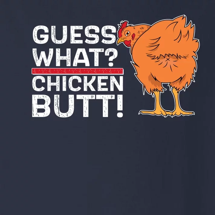 Guess What? Chicken Butt! Funny Joke Toddler Long Sleeve Shirt