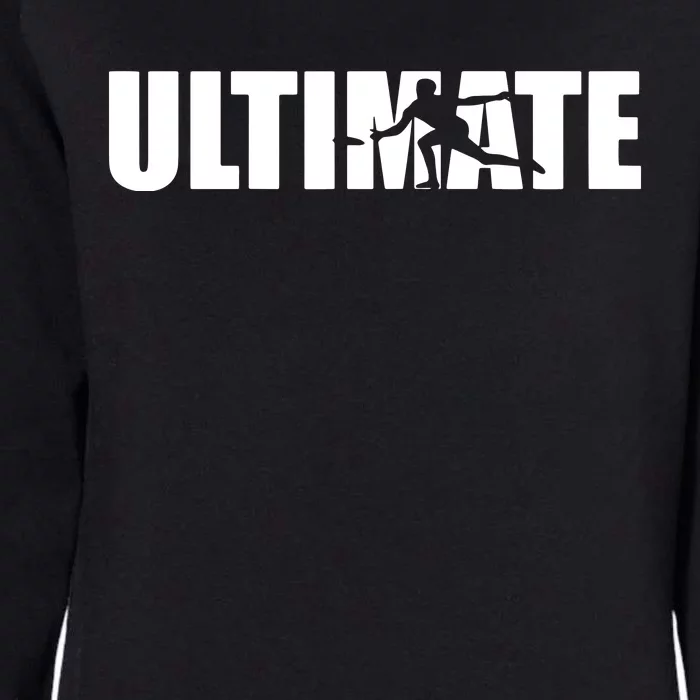 Great Ultimate Frisbee Gift Design Womens California Wash Sweatshirt