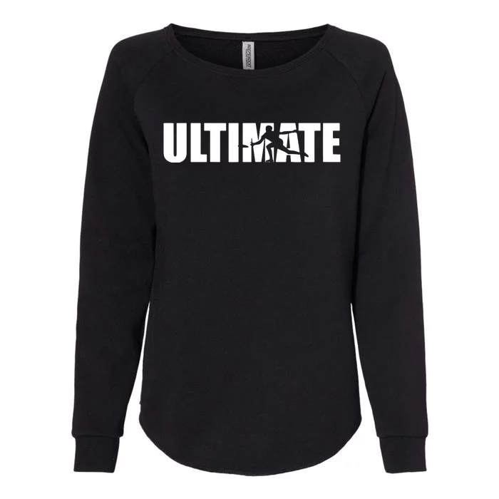 Great Ultimate Frisbee Gift Design Womens California Wash Sweatshirt