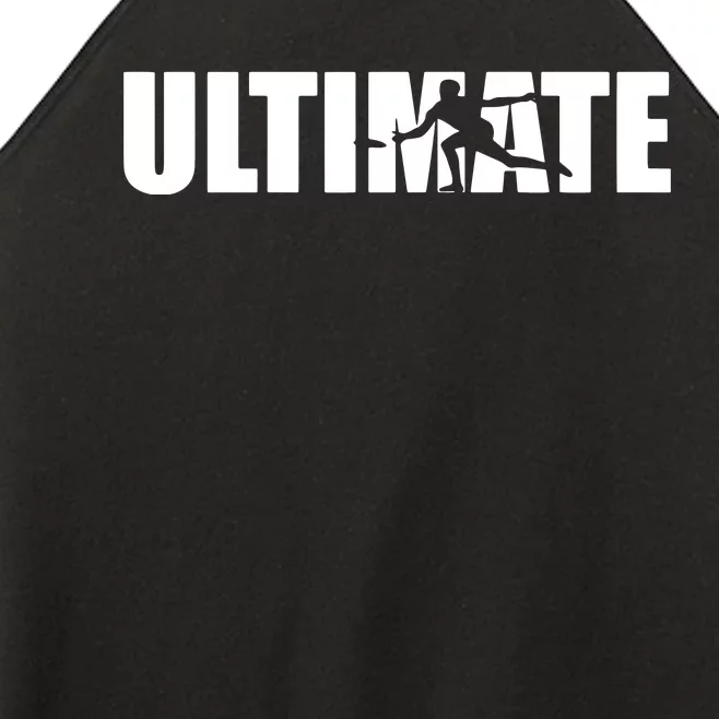 Great Ultimate Frisbee Gift Design Women’s Perfect Tri Rocker Tank