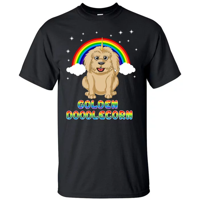 Goldendoodle Unicorn Tall T-Shirt