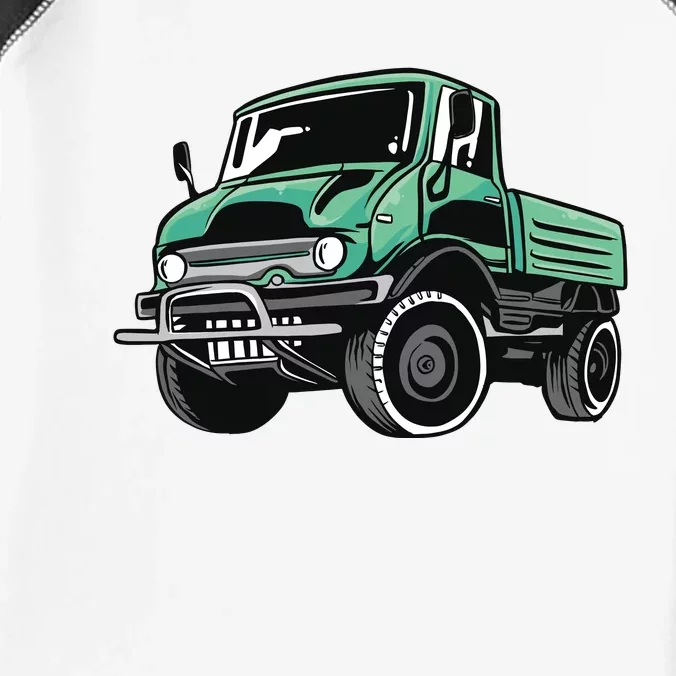 Green Unimog Infant Baby Jersey Bodysuit