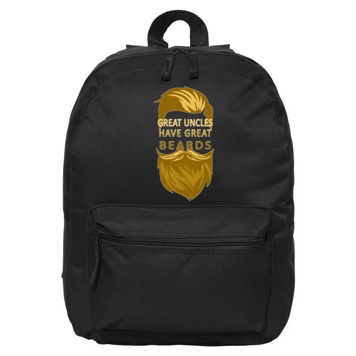 Great Uncles Have Great Beards 16 in Basic Backpack