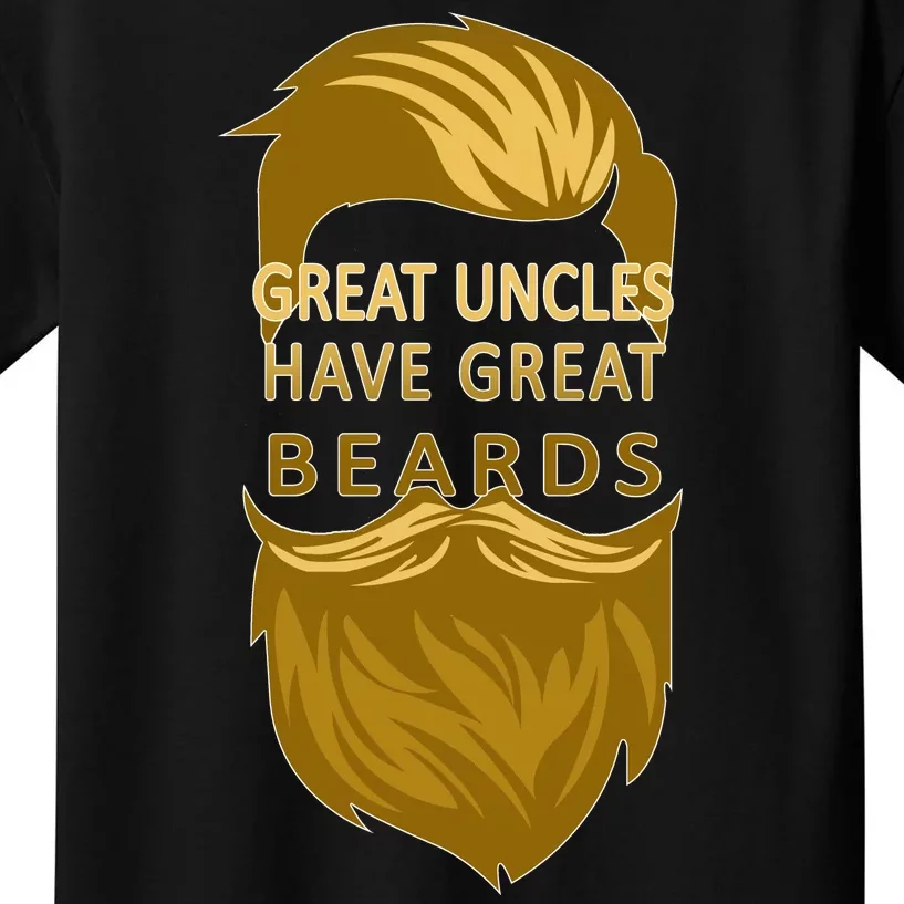 Great Uncles Have Great Beards Kids T-Shirt