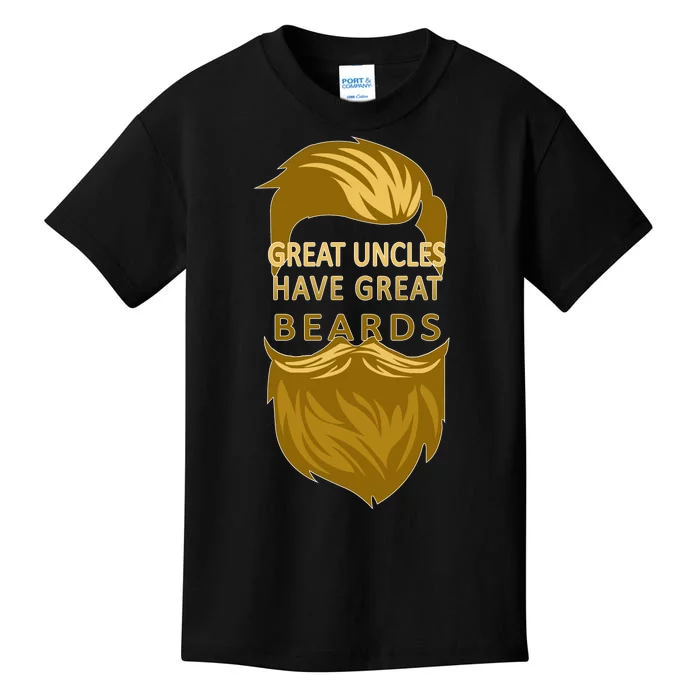 Great Uncles Have Great Beards Kids T-Shirt