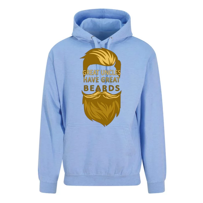 Great Uncles Have Great Beards Unisex Surf Hoodie