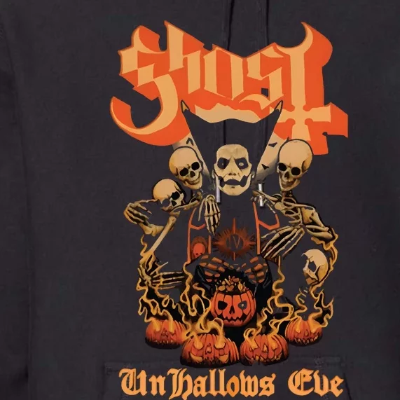 Ghost Un Hallows Eve Premium Hoodie