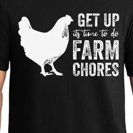 get up its time to do farm chores Pajama Set