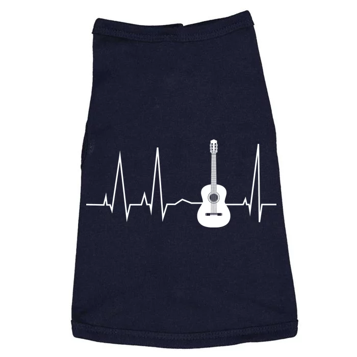 Guitar Heartbeat Pulse Doggie Tank