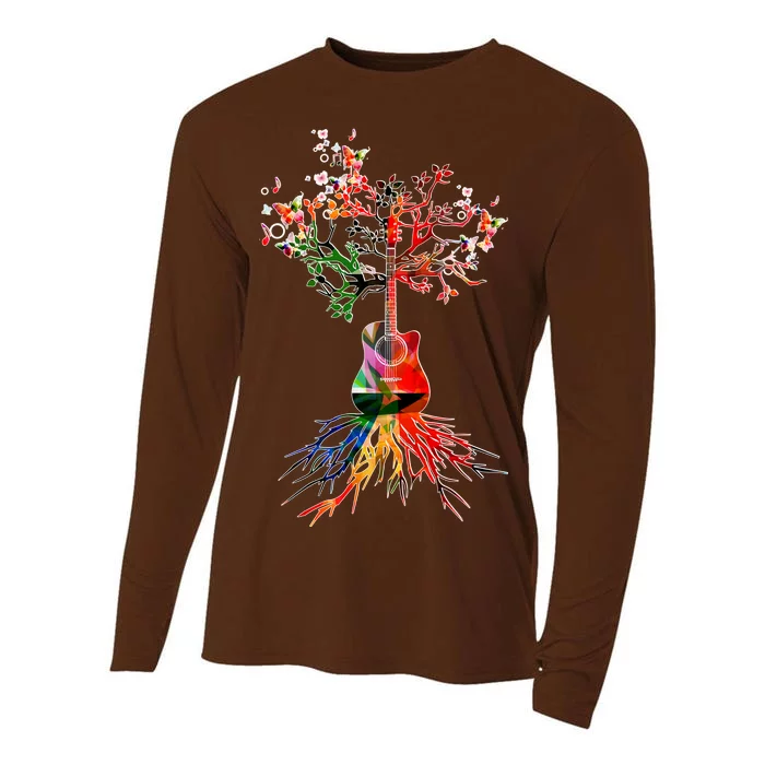 Guitar Roots Tree Of Life Cooling Performance Long Sleeve Crew