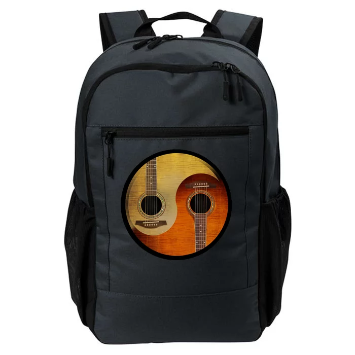 Guitar Yin And Yang Daily Commute Backpack