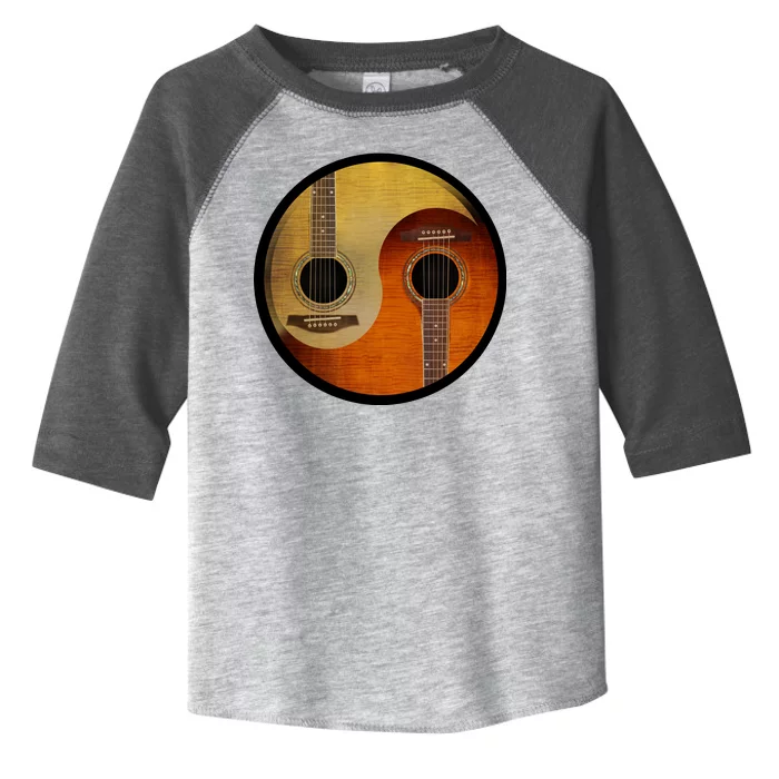 Guitar Yin And Yang Toddler Fine Jersey T-Shirt