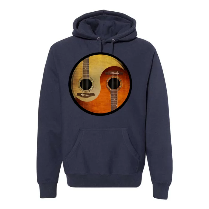 Guitar Yin And Yang Premium Hoodie