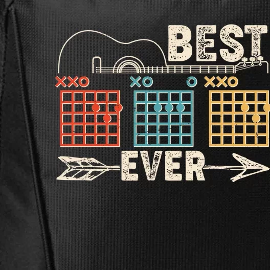 Guitarist Chords Best Dad Ever City Backpack