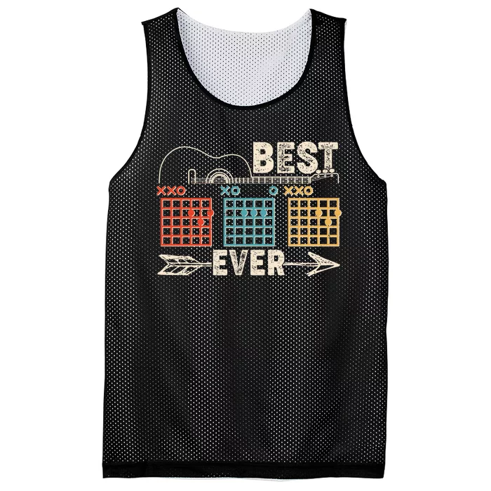 Guitarist Chords Best Dad Ever Mesh Reversible Basketball Jersey Tank