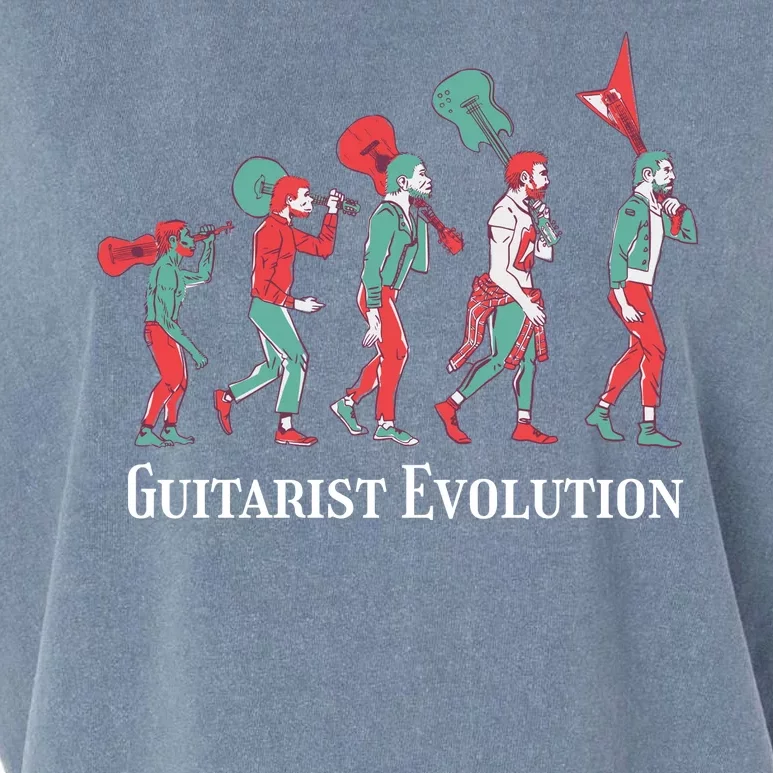 Guitarist Evolution Garment-Dyed Women's Muscle Tee