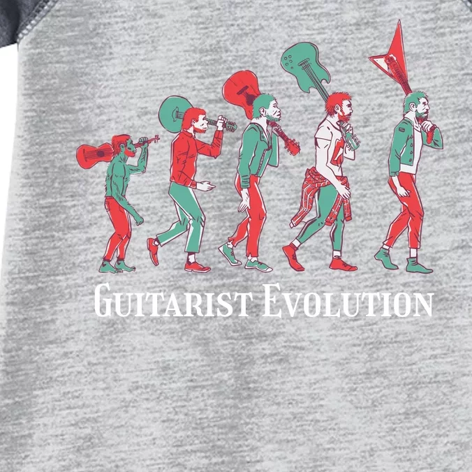 Guitarist Evolution Infant Baby Jersey Bodysuit