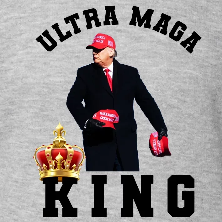 Great Ultra MAGA King Anti Biden Trump 2024 USA Toddler Sweatshirt