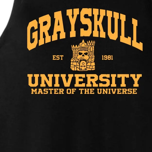 Grayskull University Master Of The Universe Ladies Tri-Blend Wicking Tank