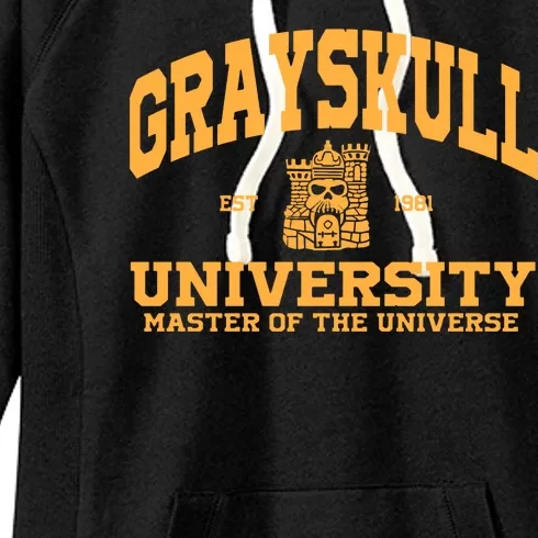 Grayskull University Master Of The Universe Women's Fleece Hoodie