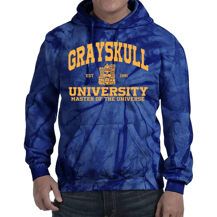 Grayskull University Master Of The Universe Tie Dye Hoodie