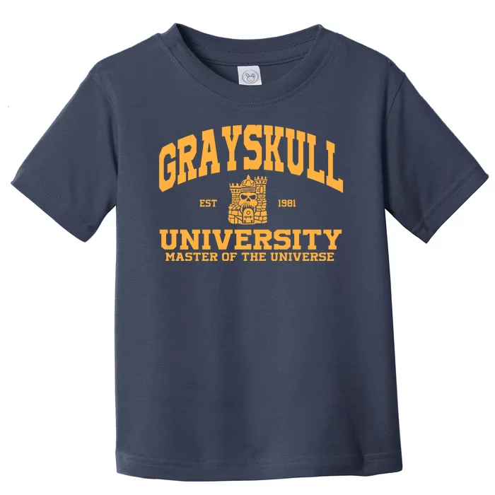 Grayskull University Master Of The Universe Toddler T-Shirt