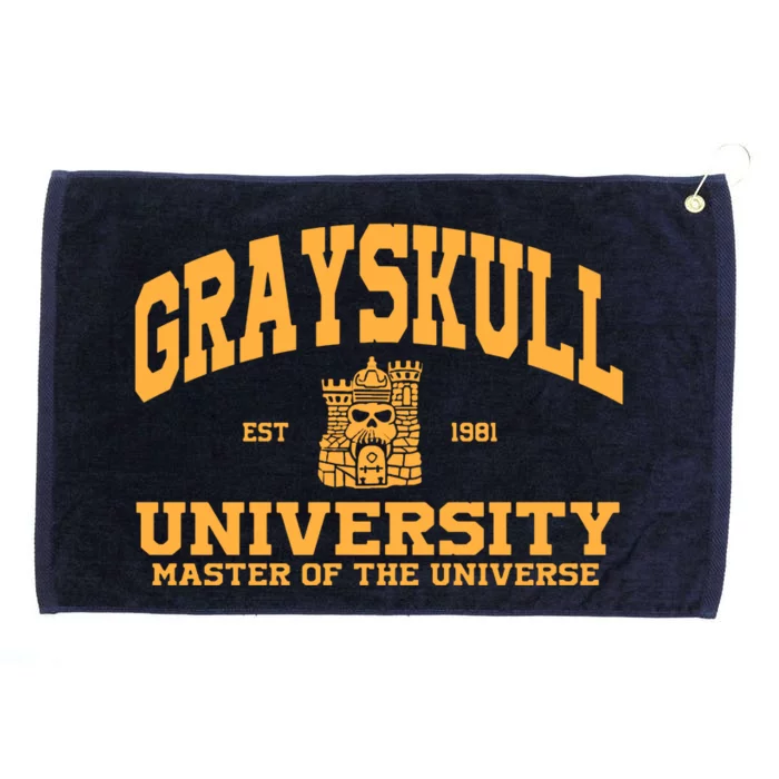 Grayskull University Master Of The Universe Grommeted Golf Towel