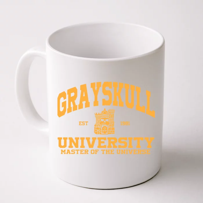 Grayskull University Master Of The Universe Front & Back Coffee Mug