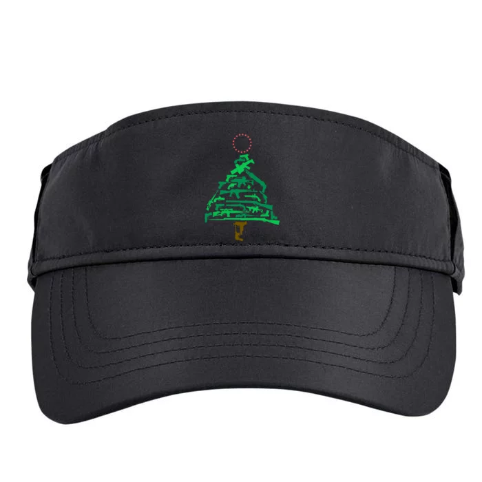 Gun Christmas Tree Adult Drive Performance Visor