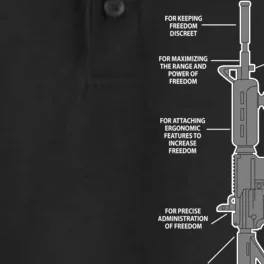 Gun For keeping Freedom Discreet Dry Zone Grid Performance Polo