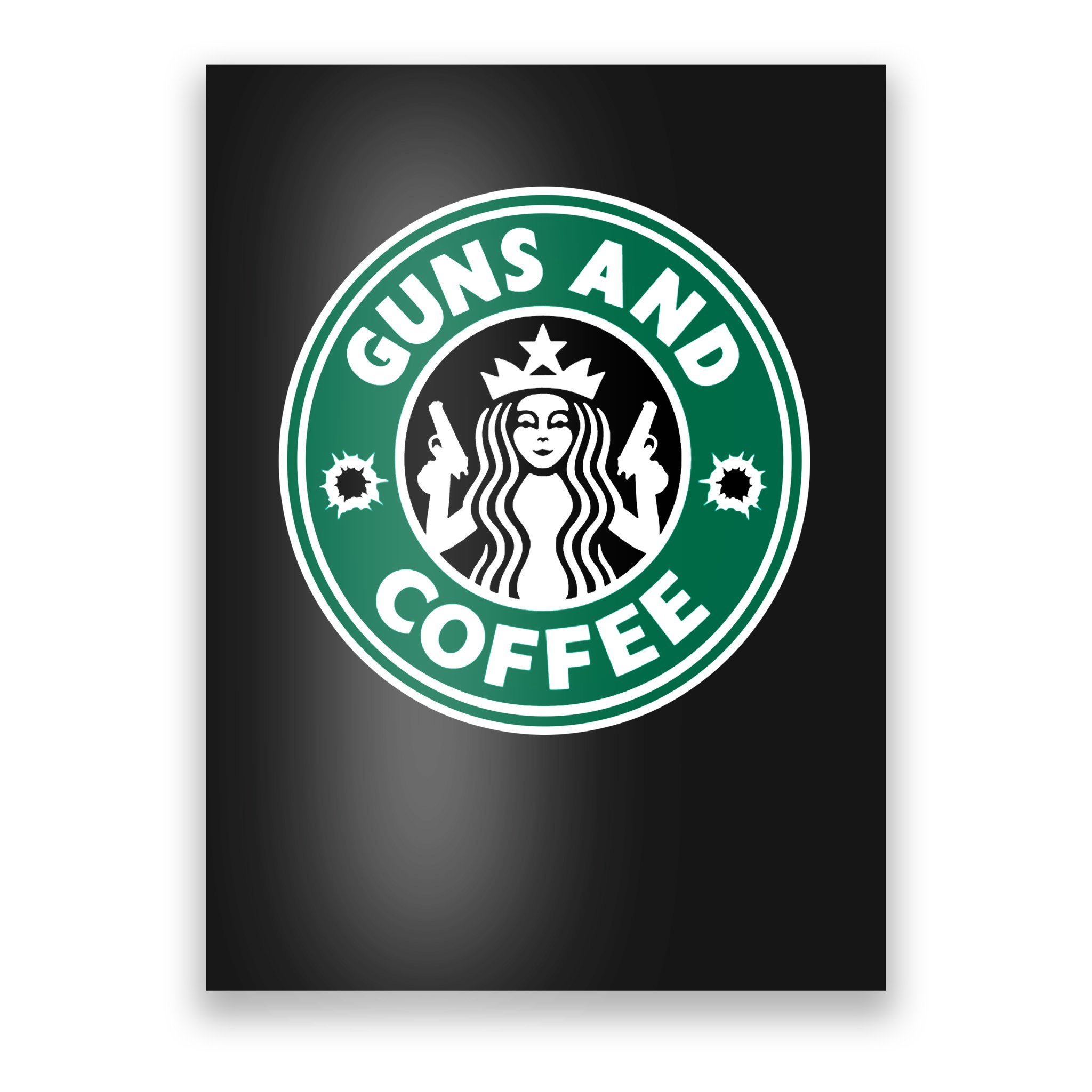 guns and coffee logo